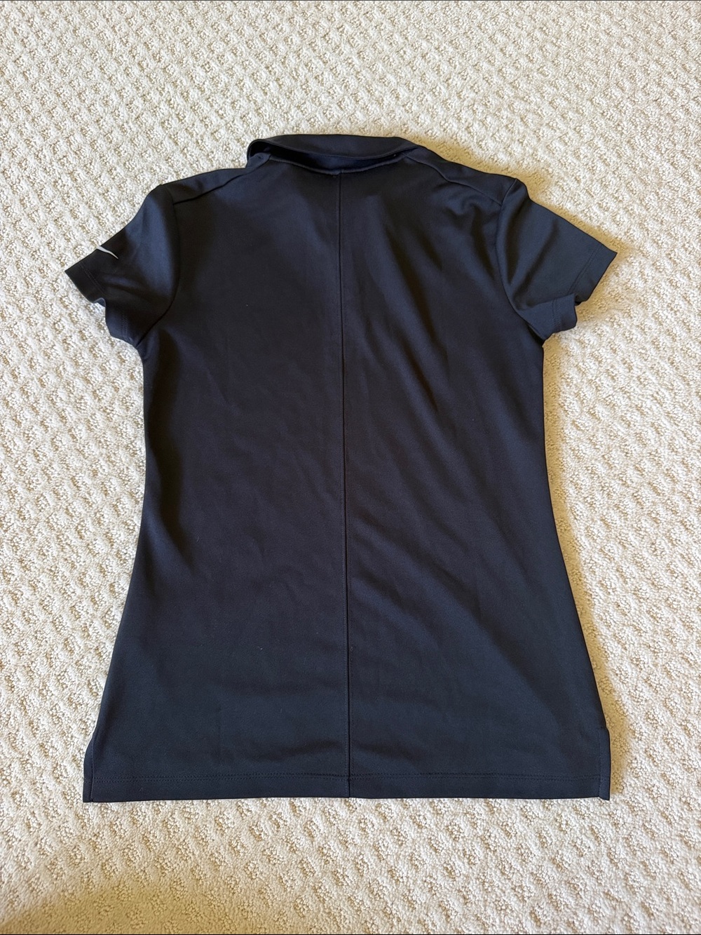 Nike Women’s Black Short-Sleeve Golf Polo Shirt - Picture 5 of 5